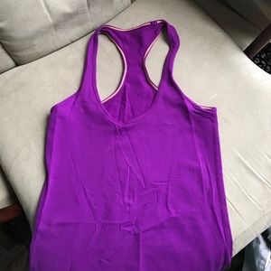 Lululemon CRB tank size 4 purple